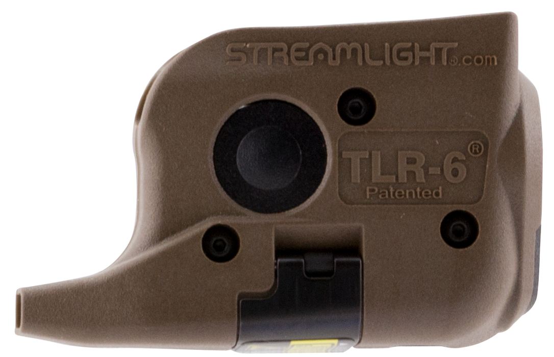 Streamlight TLR-6 Weapon Light w/Laser Compatible w/Glock 42/43 100 Lumens Output White LED Light/Red Laser
