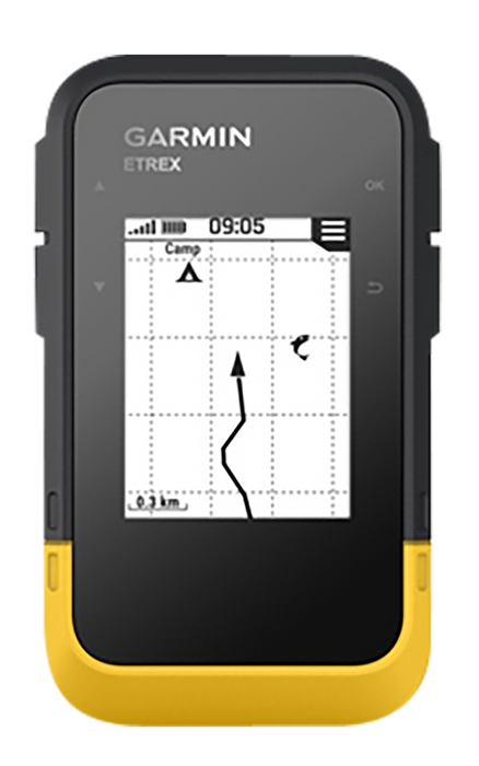 Garmin eTrex SE Outdoor Recreation 28MB Memory Black/Yellow 2.20" Transflective/Monochrome Display, Compatible w/Garmin Explore App