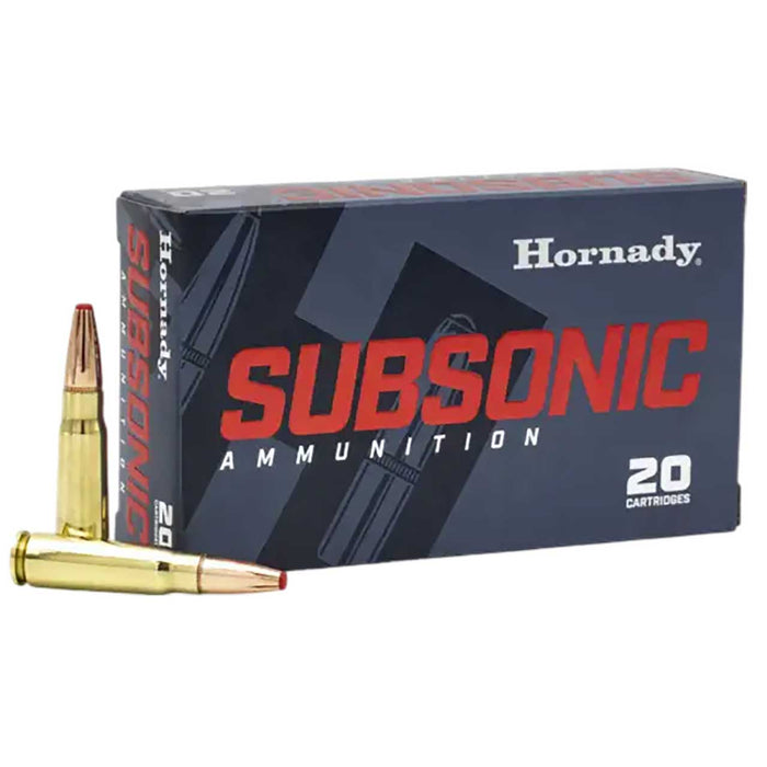 Hornady Subsonic 7.62x39mm 225 Gr Sub-X (SX) 20 Per Box