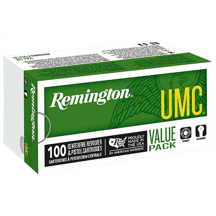 Remington UMC Value Pack .380 ACP 88 gr Jacketed Hollow Point (JHP) 100 Per Box