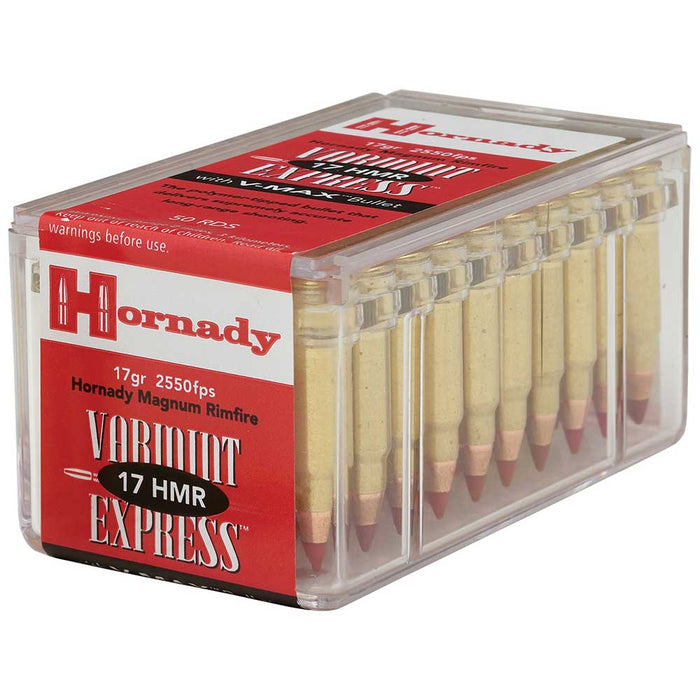 Hornady Varmint Express .17 HMR 17 gr Hornady V-Max (VMX) 50 Per Box