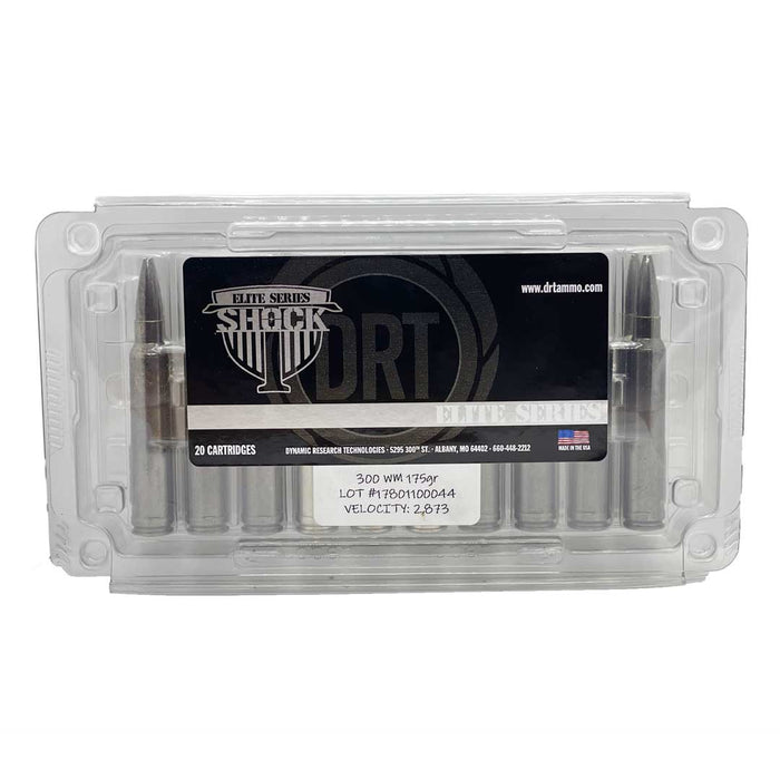 DRT .300 Win Mag 175gr Terminal Shock™ Ammunition - 20 Round Box (New Product)