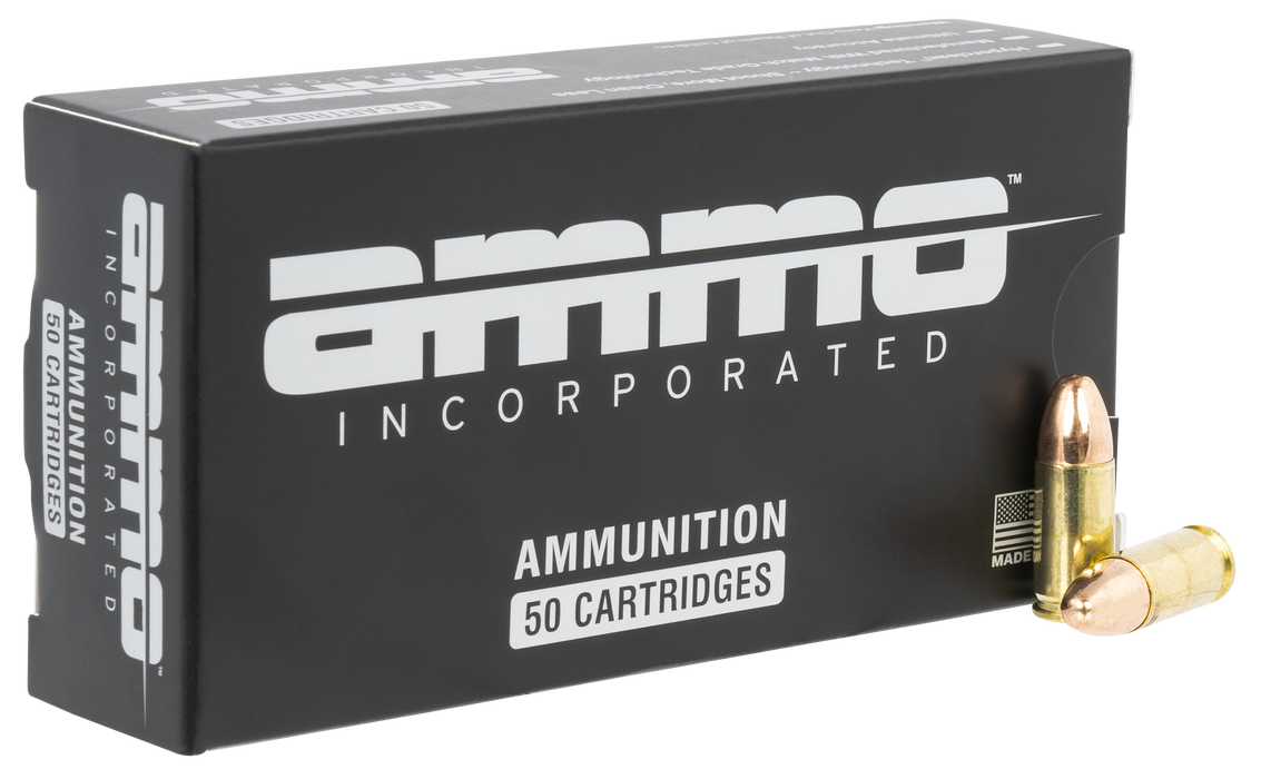 Ammo Inc 9mm Luger 124 gr Signature TMC Ammunition - 50 Round Box