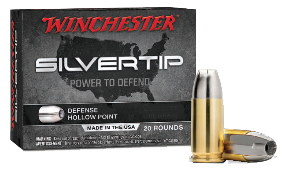 Winchester .45 Colt 225 gr Silvertip  Jacketed Hollow Point Ammunition - 20 Round Box