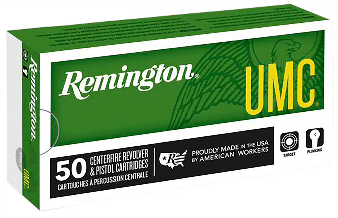 Remington Ammunition UMC 9mm Luger 124 gr Full Metal Jacket (FMJ) 50 Per Box
