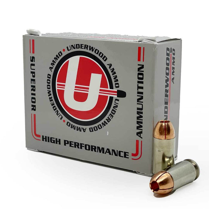 Underwood .40 S&W 140gr. Maximum Expansion® Solid Monolithic Hunting & Self Defense Ammunition - 20 Round Box