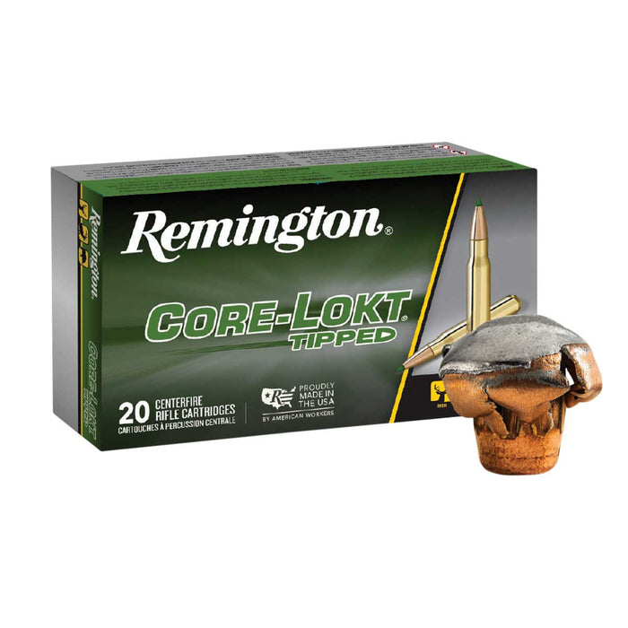 Remington Core-Lokt Tipped .308 Win 180 gr Core-Lokt Tipped (CLT) 20 Per Box