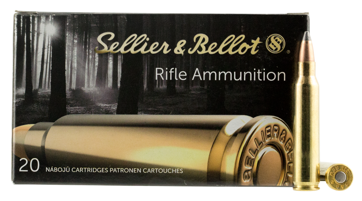 Sellier & Bellot Rifle, S&b Sb223b         223 Rem  55 Sp            20/50