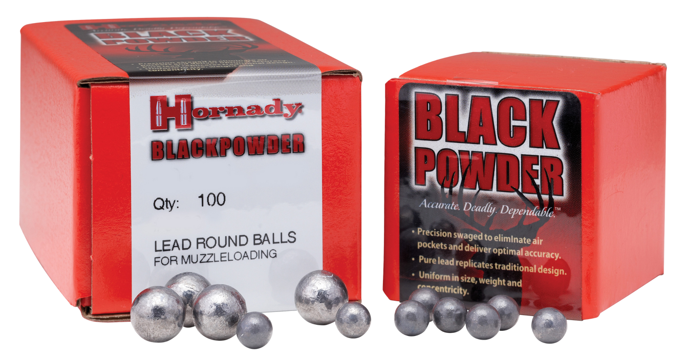 Hornady Black Powder, Horn 6040  Lead Balls 45 .440               100/25