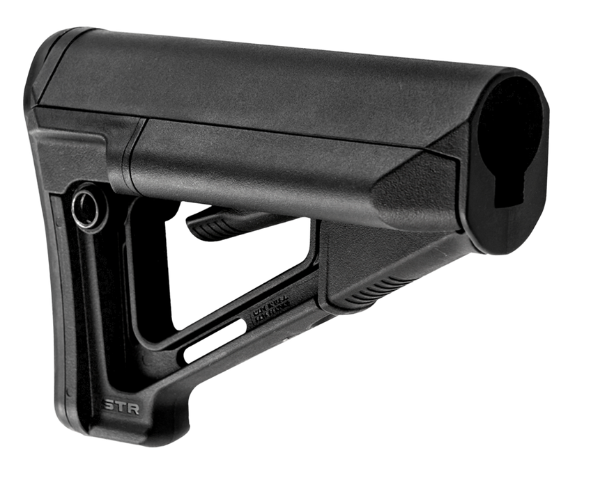 Magpul STR Carbine Stock Black Synthetic for AR-15, M16, M4 with Mil-Spec Tube (Tube Not Included)