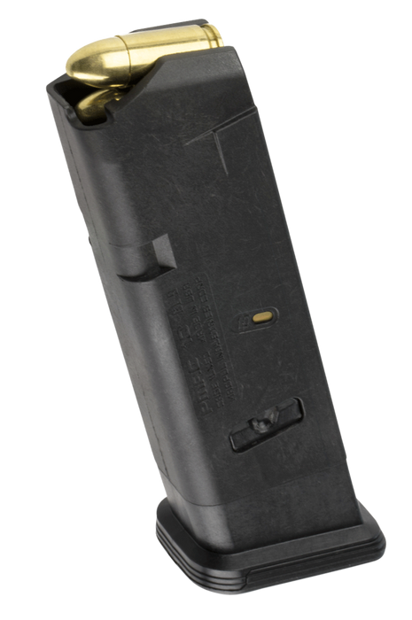 Magpul PMAG GL9 10rd 9mm Luger Compatible w/Glock 17 Black Polymer