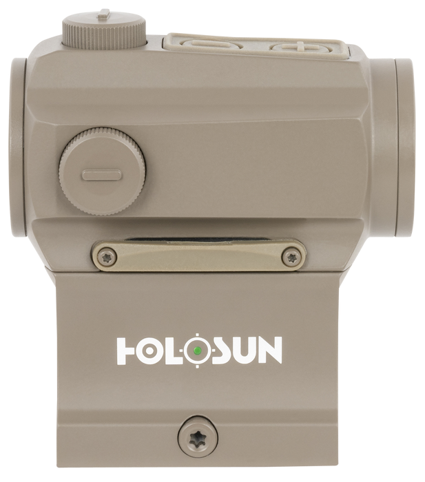 Holosun Microarc Oxidation FDE 1x 20mm 2 MOA Green Dot Reticle 2 MOA Dot