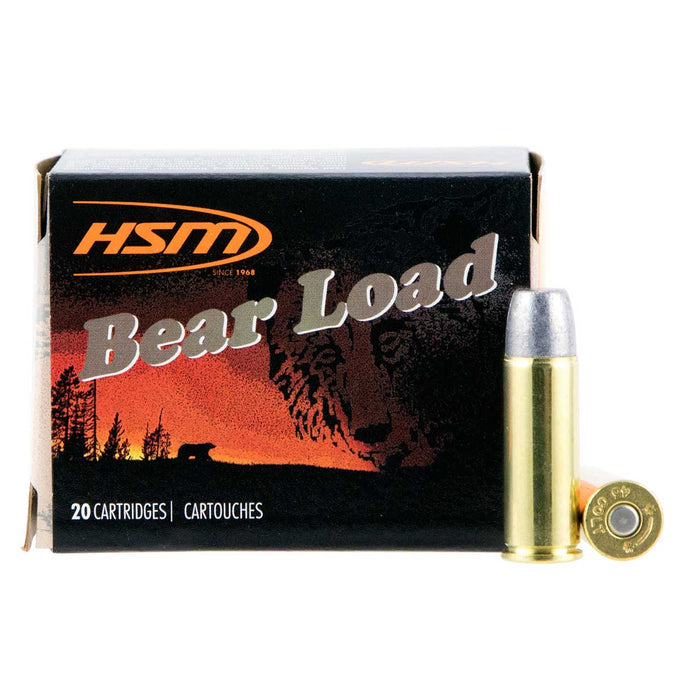HSM Bear Load Hunting .45 Colt (LC) 325 gr Wide Flat Nose (WFN) 20 Per Box