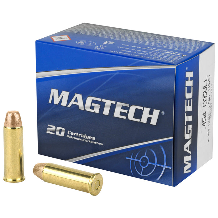 Magtech .454 Casull 260 gr Full Metal Jacket Flat Nose Ammunition - 20 Round Box