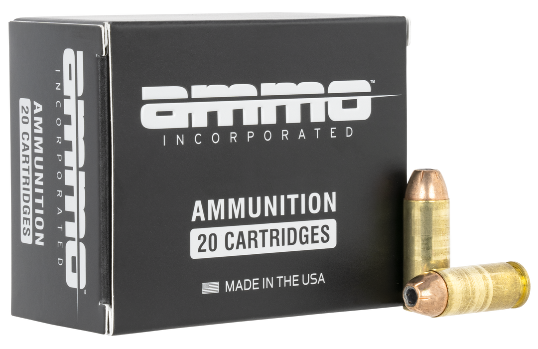 Ammo Inc Signature Self Defense 10mm Auto 180 gr Jacketed Hollow Point (JHP) 20 Per Box