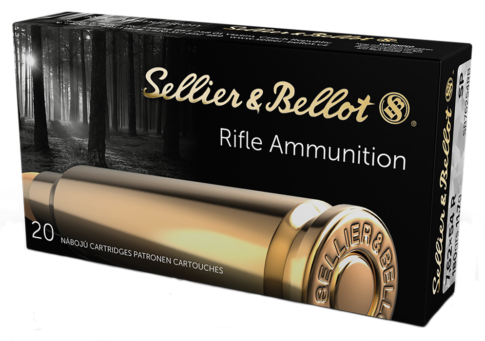 Sellier & Bellot Rifle, S&b Sb76254rb      7.62x54r 180 Sp           20/20
