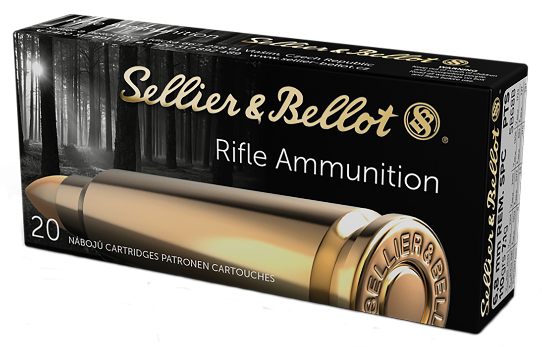 Sellier & Bellot Rifle, S&b Sb68b          6.8 Rem 110 Pts           20/30