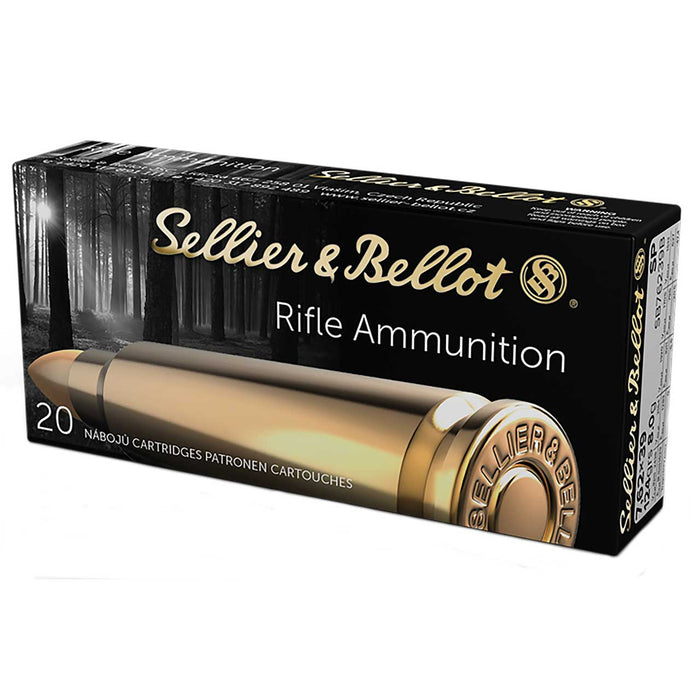 Sellier & Bellot Rifle 7.62x39mm 124 gr Soft Point (SP) 20 Per Box