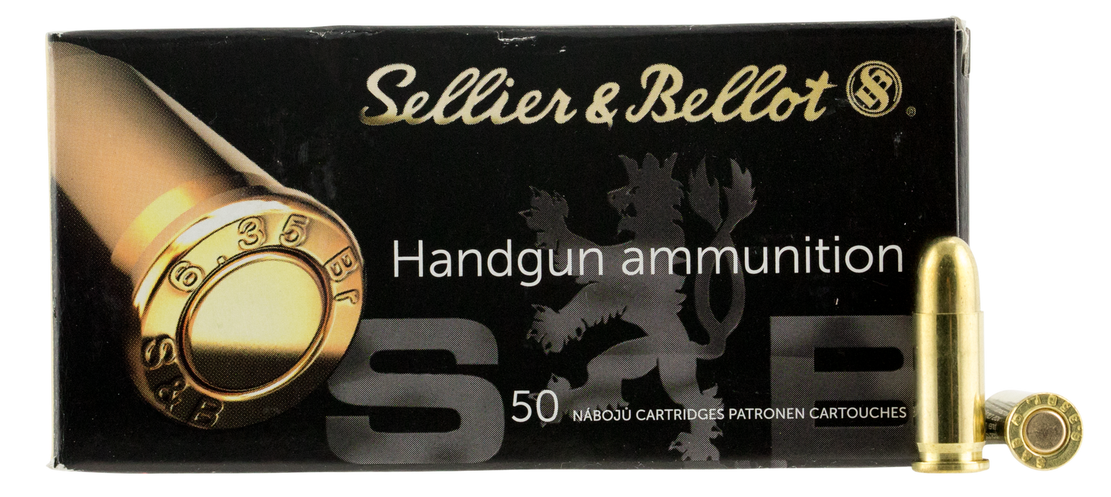 Sellier & Bellot Handgun .25 ACP 50 gr Full Metal Jacket 50 Per Box