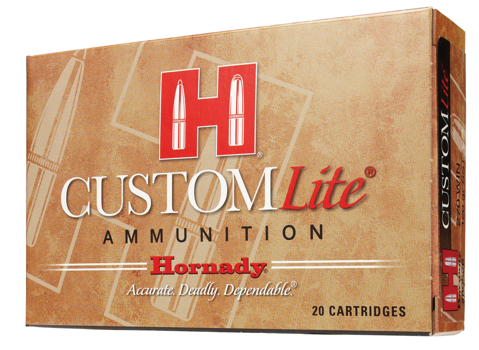 Hornady Custom Lite 7mm-08 Rem 120 Gr Super Shock Tip (SST) 20 Per Box