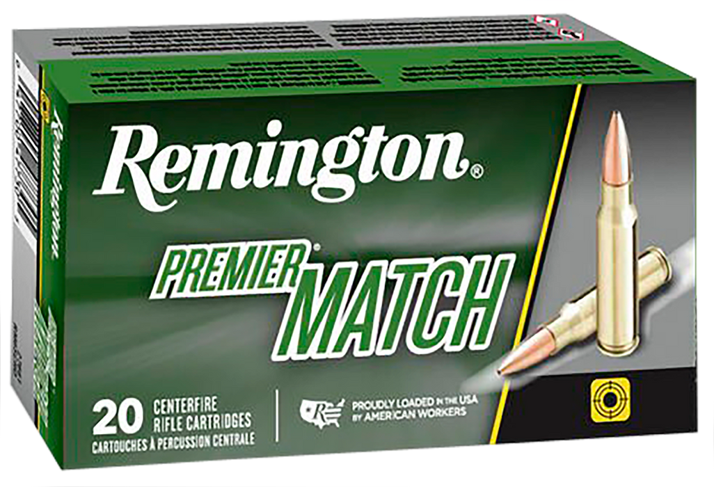 Remington Ammunition Premier Match .308 Win 175 Gr Sierra Matchking BTHP 20 Per Box