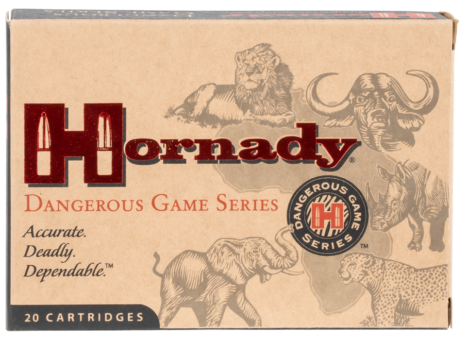Hornady Dangerous Game .450-400 Nitro Express 400 Gr Dangerous Game Solid (DGS) 20 Per Box