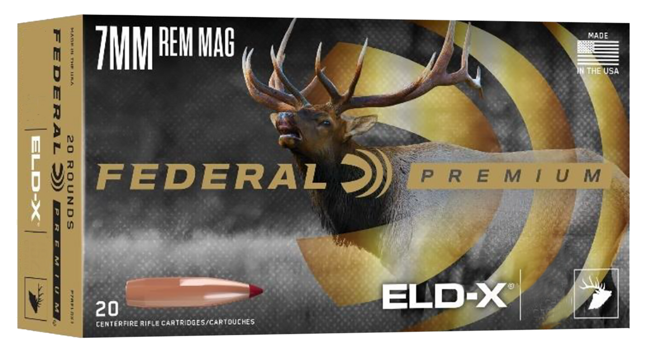 Federal ELD-X Premium .308 Cal 178 Gr Extremely Low Drag-Expanding (ELDX) 20 Per Box