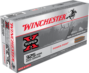 Winchester Ammo Super-X .325 WSM 220 Gr Power-point (PP) 20 Per Box