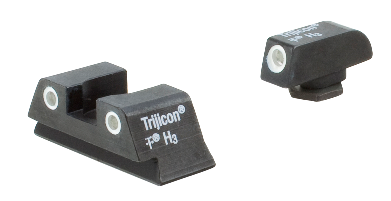 Trijicon Bright & Tough Night Sights- Glock Small Frames Black