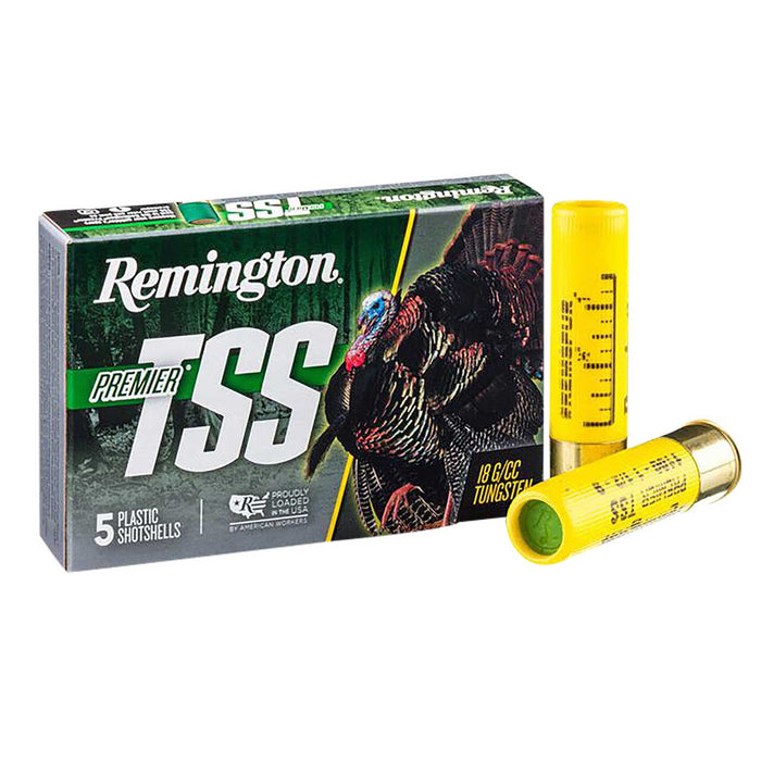 Remington Ammunition Premier TSS Turkey 20 Gauge 3" 1 1/2 oz Tungsten 7 Shot 5 Per Box