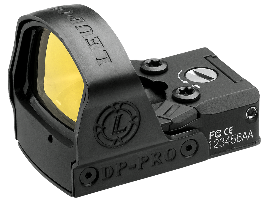 Leupold DeltaPoint Pro Matte Black 1x 25.7mm x 17.5mm/1.01" x 0.68" 2.5 MOA Illuminated Red Dot Reticle