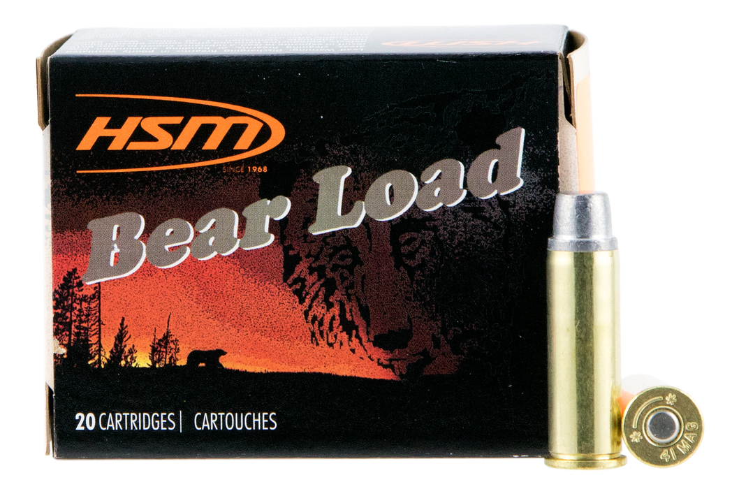 HSM Bear Load .41 Rem Mag 230 Gr Semi Wadcutter (SWC) 20 Per Box