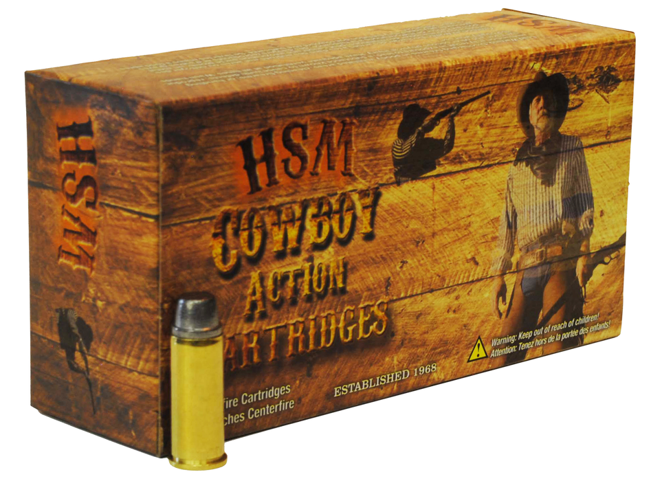 HSM Cowboy Action .44 S&W SPL 240 Gr Semi Wadcutter (SWC) 50 Per Box