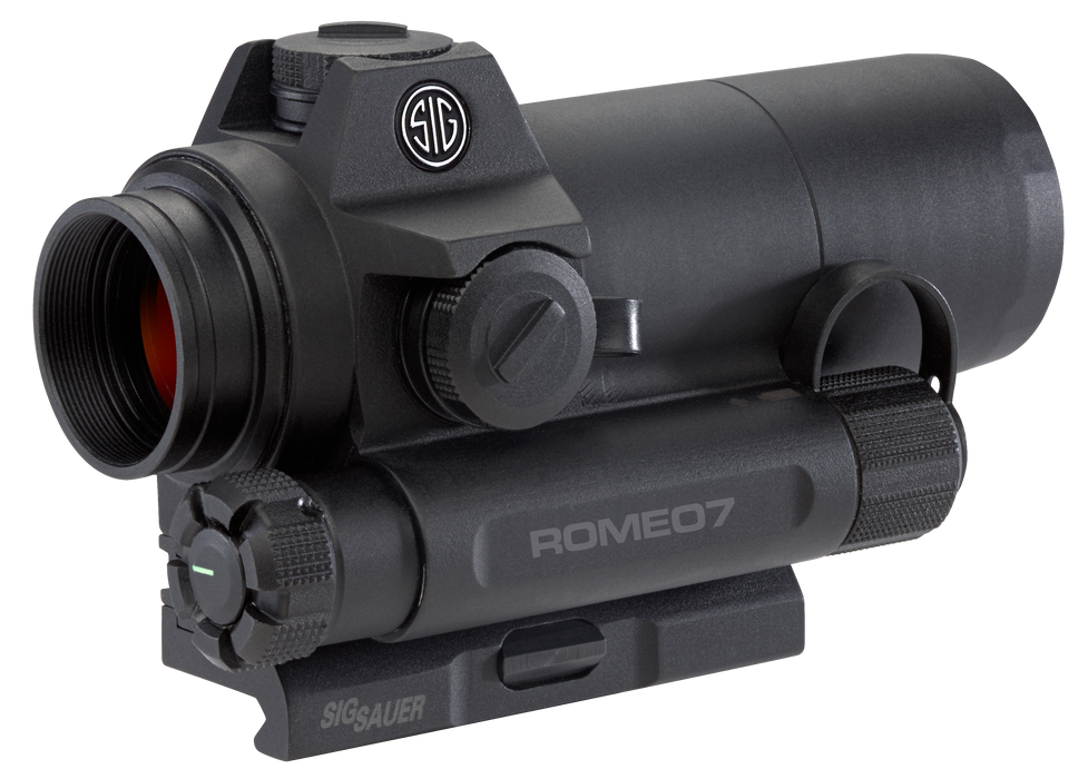 Sig Sauer Electro-Optics Romeo7 Black 1x30mm 2 Moa Red Dot Reticle