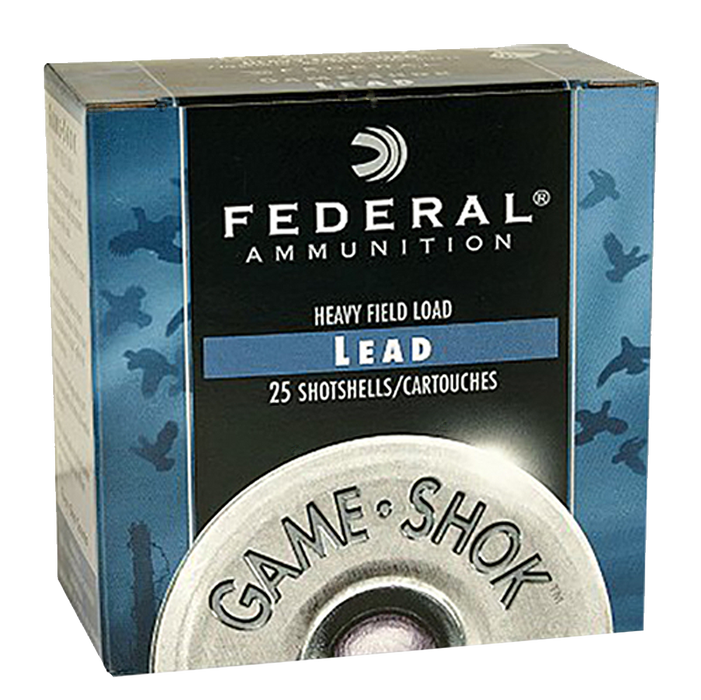 Federal Game-Shok Heavy Field 12 Gauge 2.75" 1 1/8 Oz 7.5 Shot 25 Per Box
