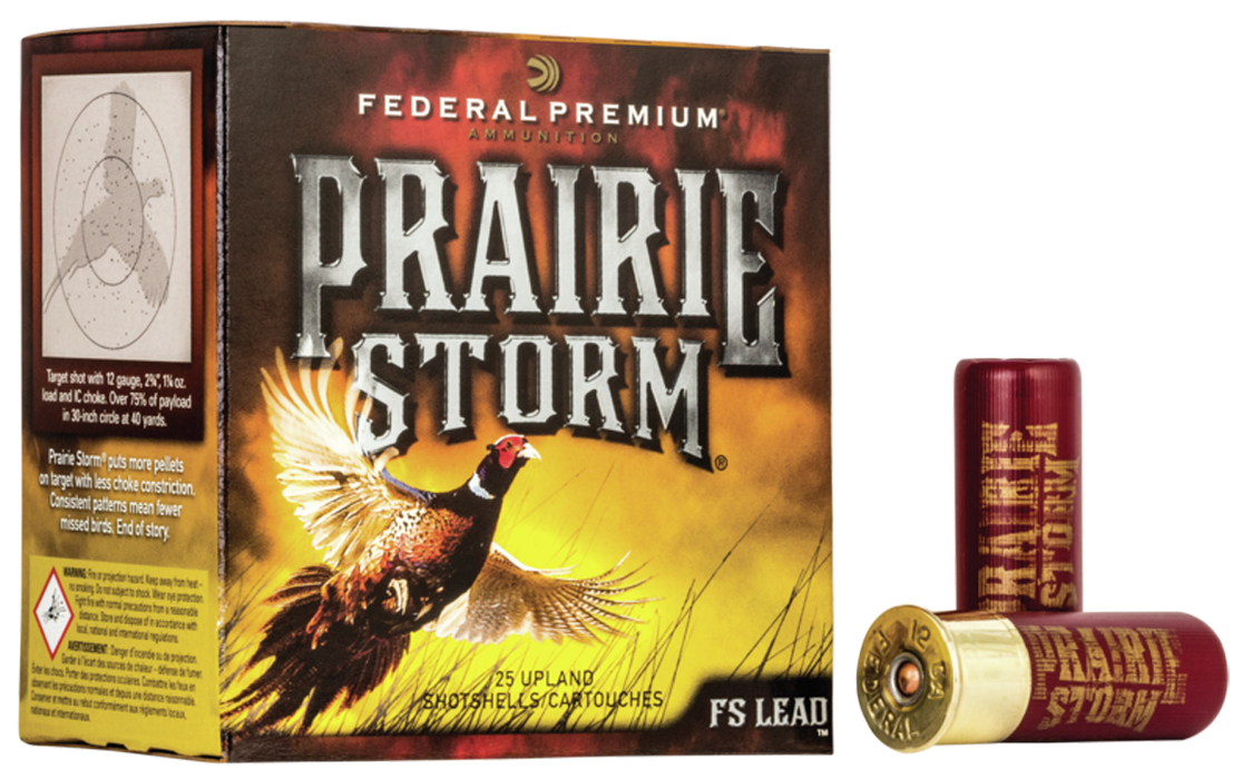 Federal Premium Prairie Storm FS 20 Gauge 3" 1 1/4 Oz 6 Shot 25 Per Box
