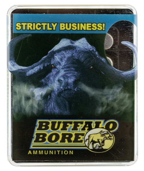 Buffalo Bore Ammunition Outdoorsman Strickly Business .40 S&W 200 Gr Hard Cast Flat Nose (HCFN) 20 Per Box