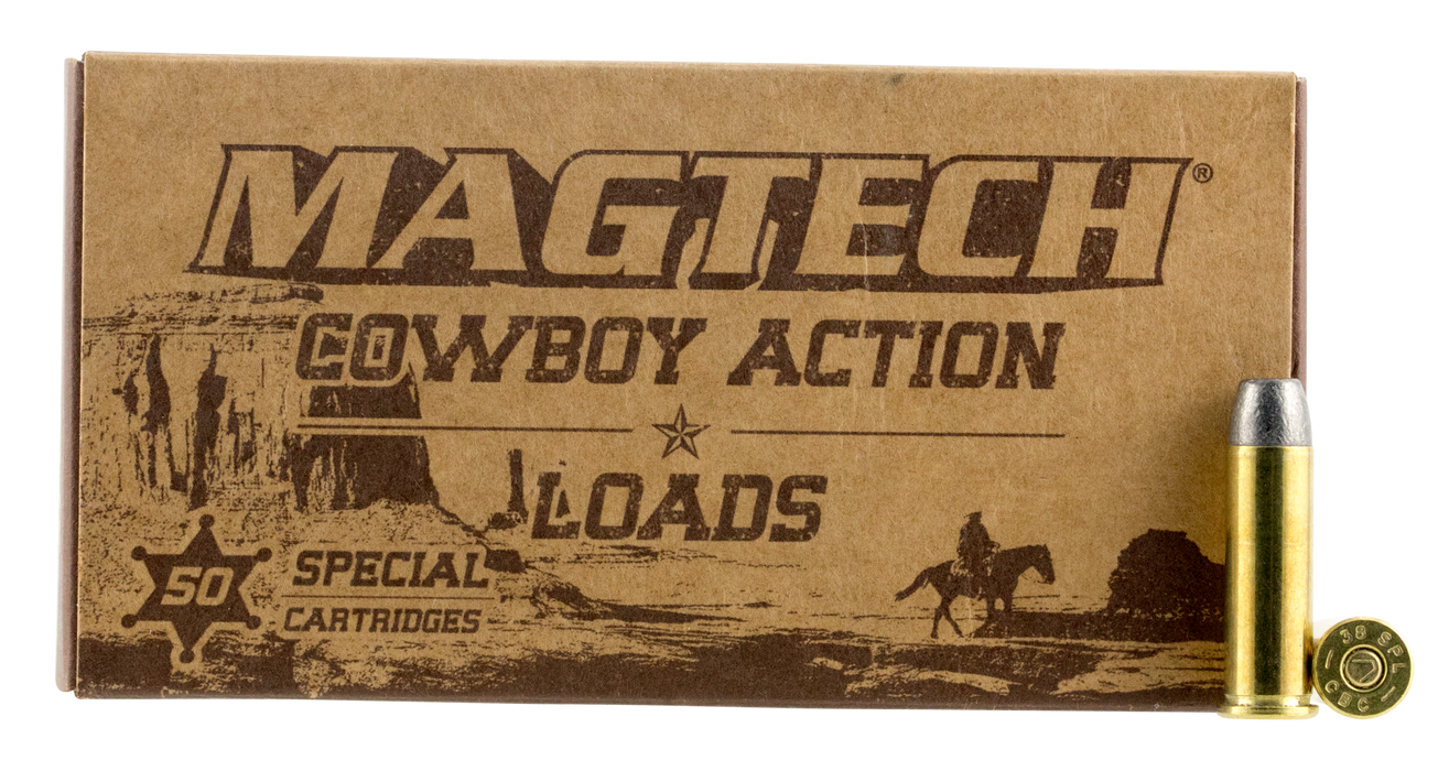 Magtech Cowboy Action .45 Colt (LC) 250 Gr Lead Flat Nose (LFN) 50 Per Box