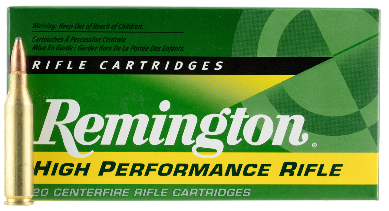 Remington Ammunition High Performance .243 Win 80 Gr Pointed Soft Point (PSP) 20 Per Box