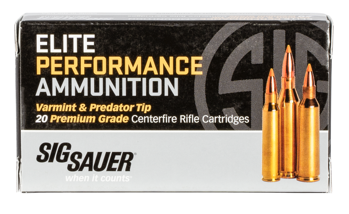 Sig Sauer Elite Hunting Varmint & Predator .223 Rem 40 Gr Extreme Expansion Tip (EET) 20 Per Box