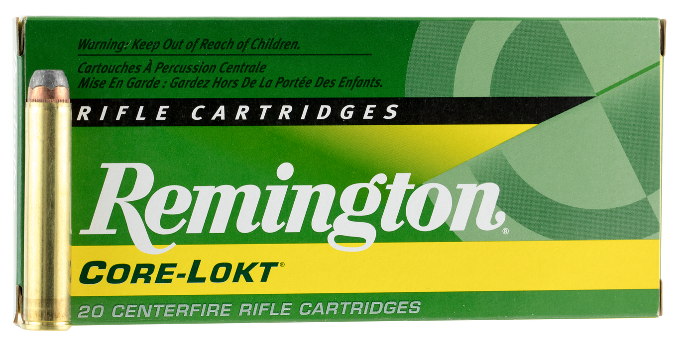 Remington Ammunition Core-Lokt .444 Marlin 240 Gr Soft Point Core-Lokt (SPCL) 20 Per Box