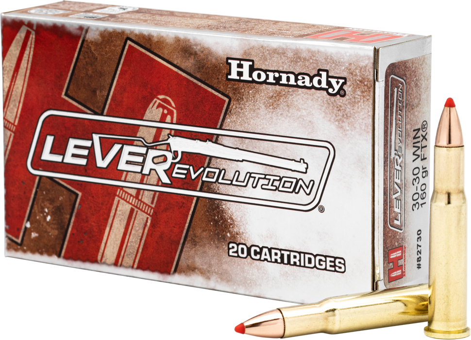 Hornady Leverevolution .30-30 Win 160 Gr Flex Tip Expanding (FTX) 20 Per Box