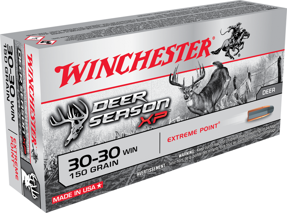 Winchester Ammo Deer Season XP .30-30 Win 150 Gr Extreme Point 20 Per Box