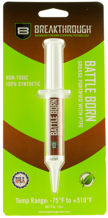 Breakthrough Clean Battle Born Grease 12 Cc Syringe