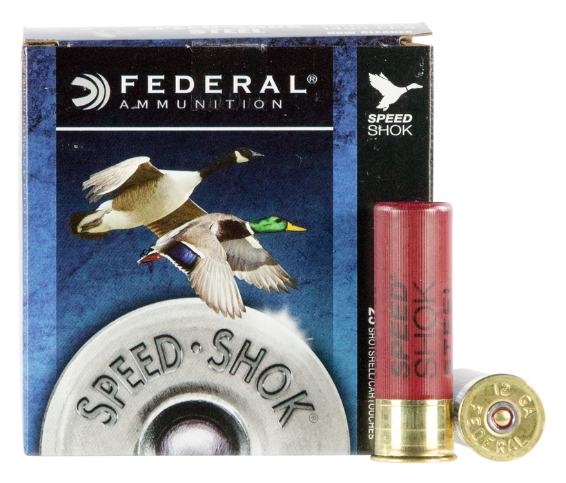 Federal Speed-Shok 12 Gauge 3" 1 1/4 Oz 4 Shot 25 Per Box