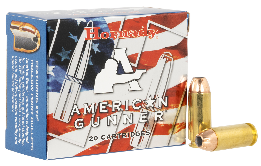 Hornady American Gunner 10mm 155 Gr Ammunition 20 Per Box