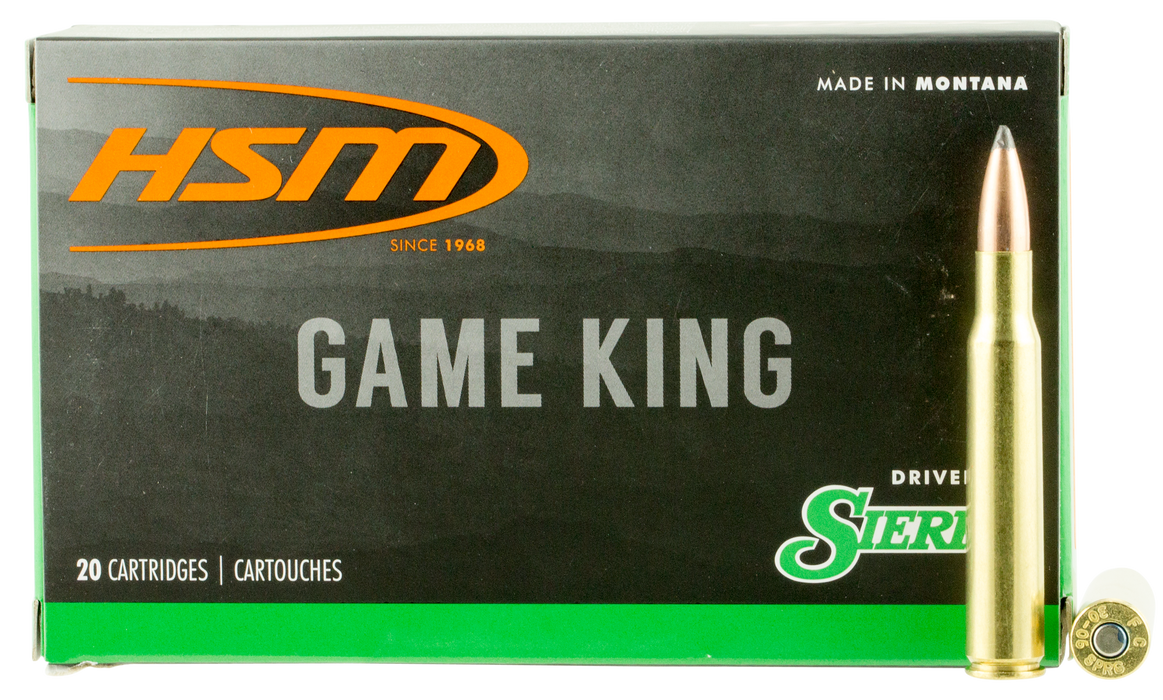 HSM Game King .30-40 Krag 150 gr Sierra GameKing Spitzer Boat Tail 20 Per Box