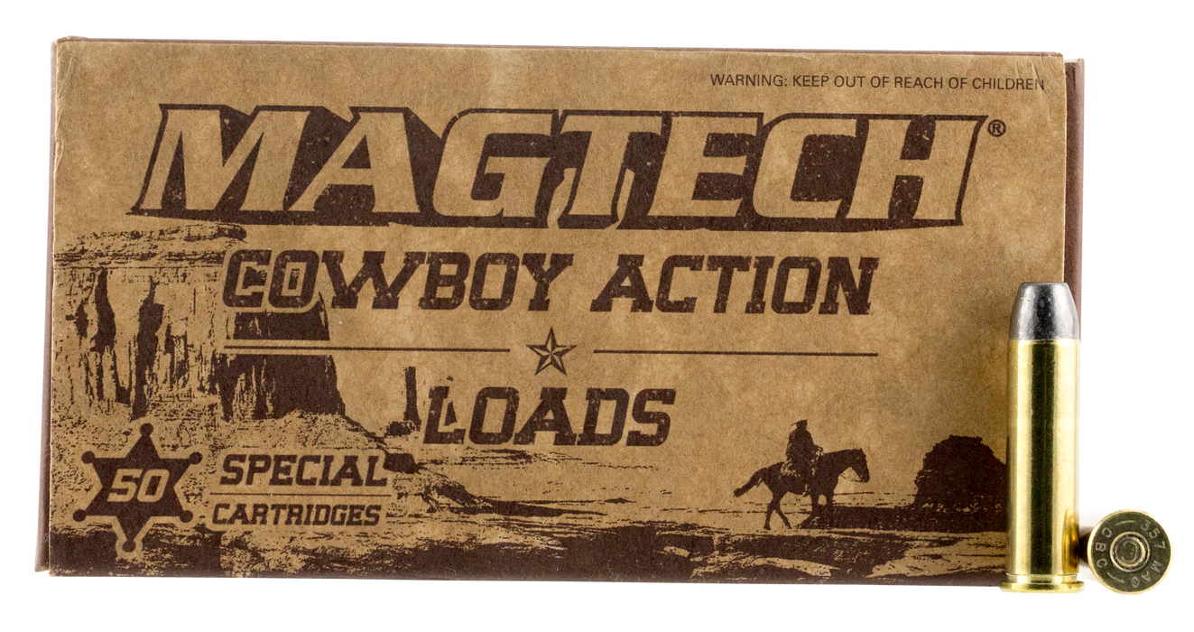 Magtech Cowboy Action .357 Mag 158 gr Lead Flat Nose 50 Per Box