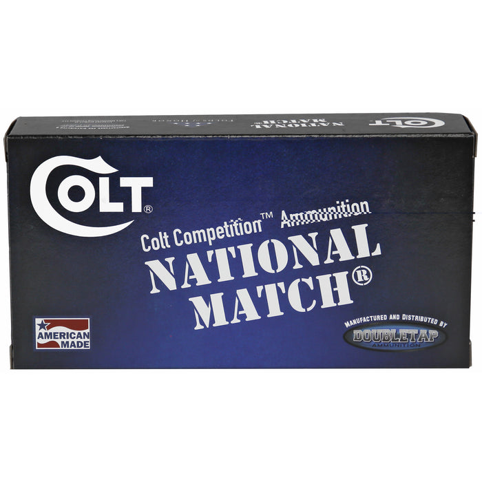 DoubleTap Colt National Match 10MM Auto 180Gr FMJ Ammunition - 50 Round Box