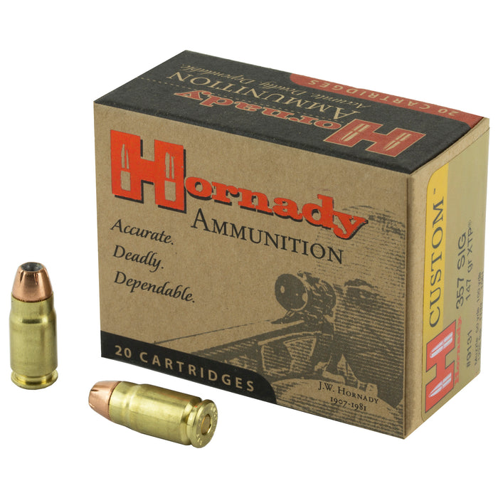 Hornady Custom .357 Sig 147 Grain XTP Ammunition 20 Round Box